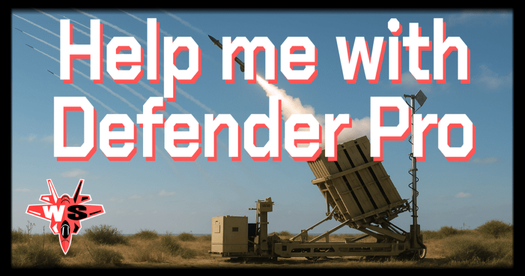 Defender Pro Request