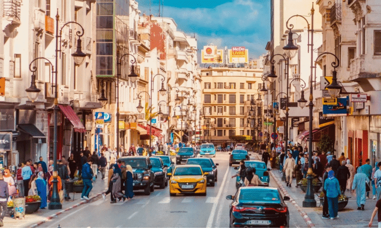Streets of Tangier, Morocco